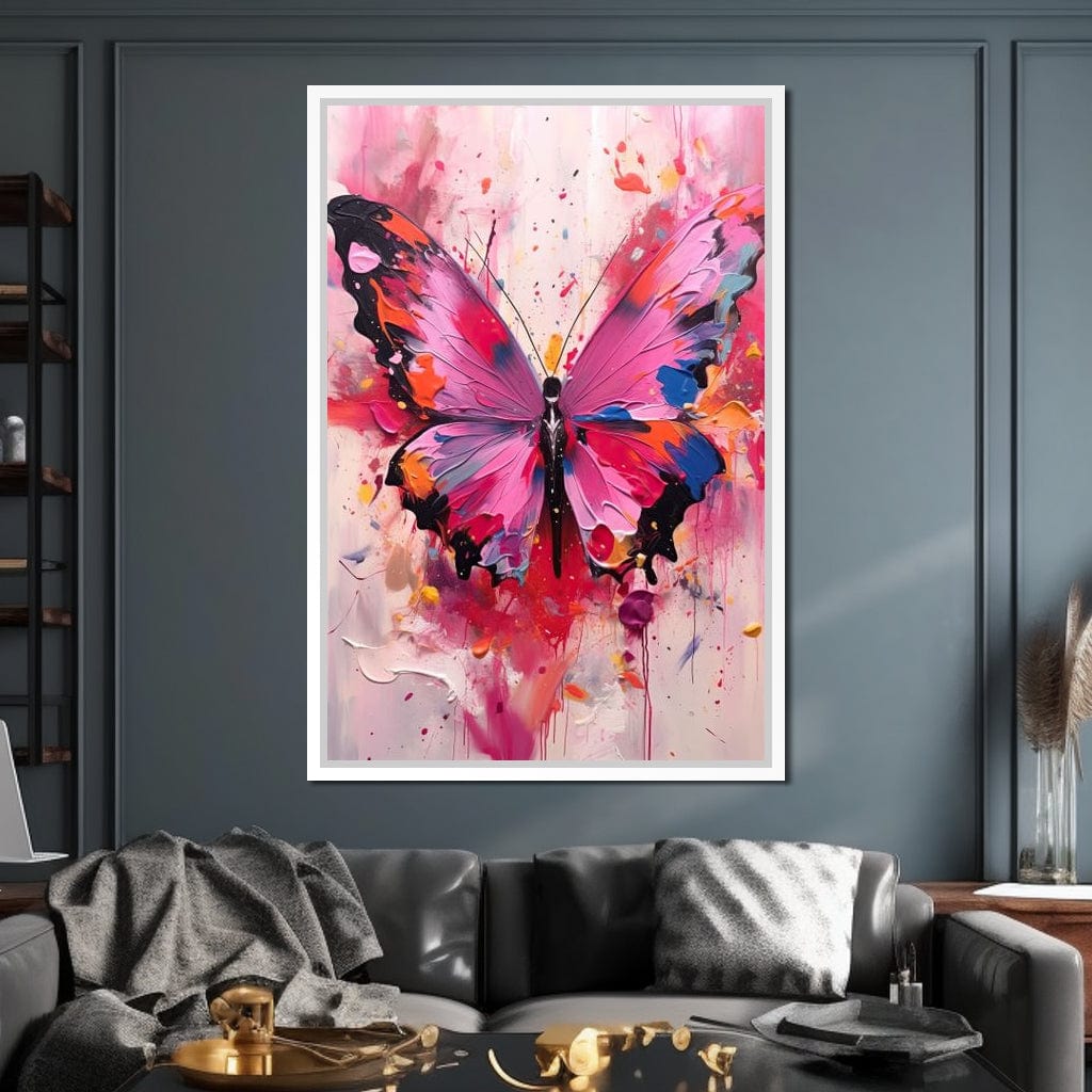 Radiant Winged Dreams Canvas Wall Art