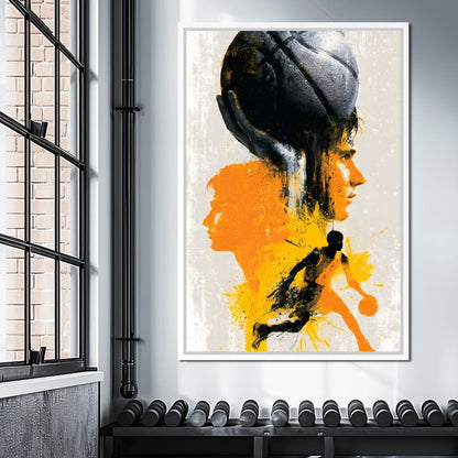 Rise of the Golden Court Hero Canvas Wall Art
