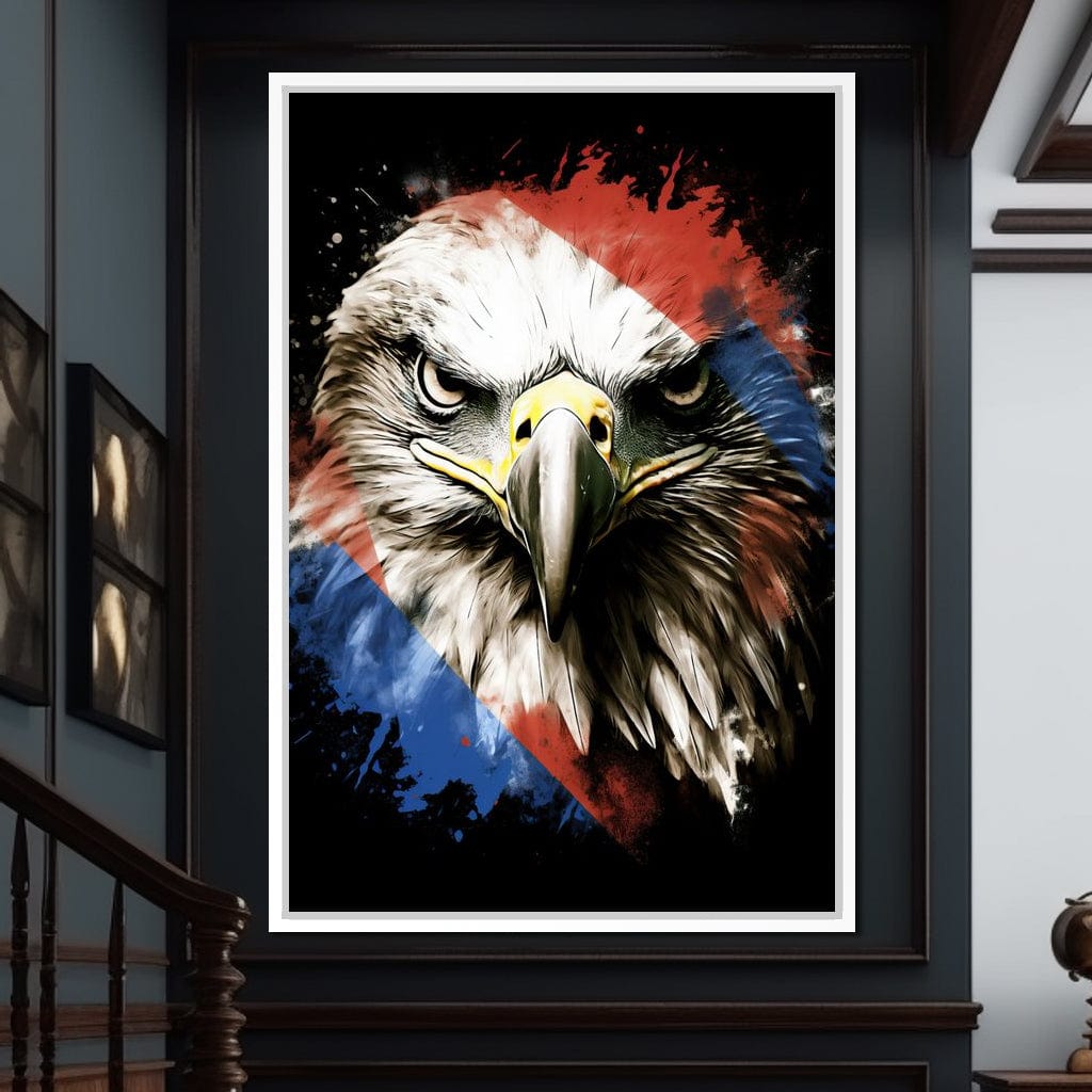 Eagle Eye of the Philippines Canvas Wall Art