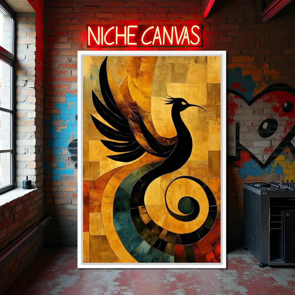 Phoenix Radiance Harmony Canvas Wall Art