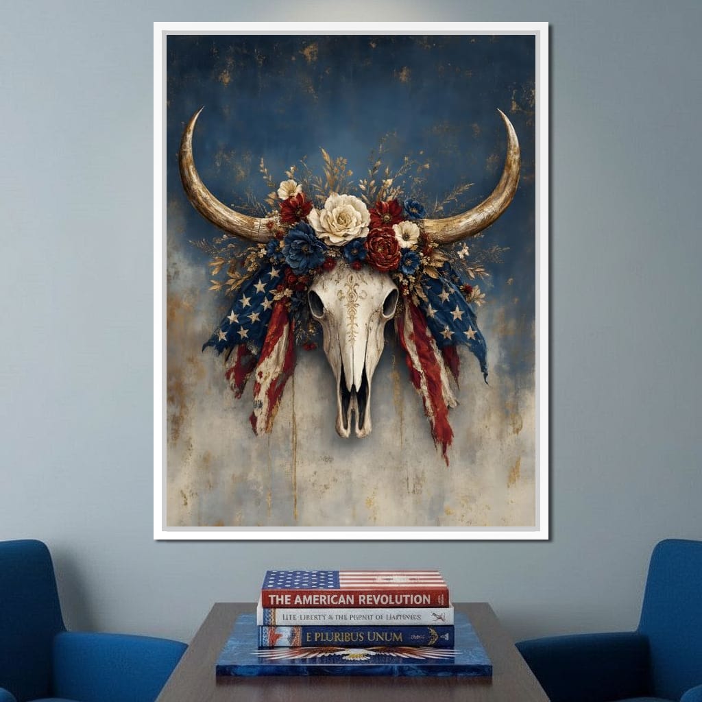 Echoes of the Rugged Frontier Canvas Wall Art