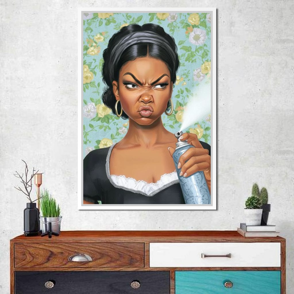 Bathroom Spray Canvas Wall Art