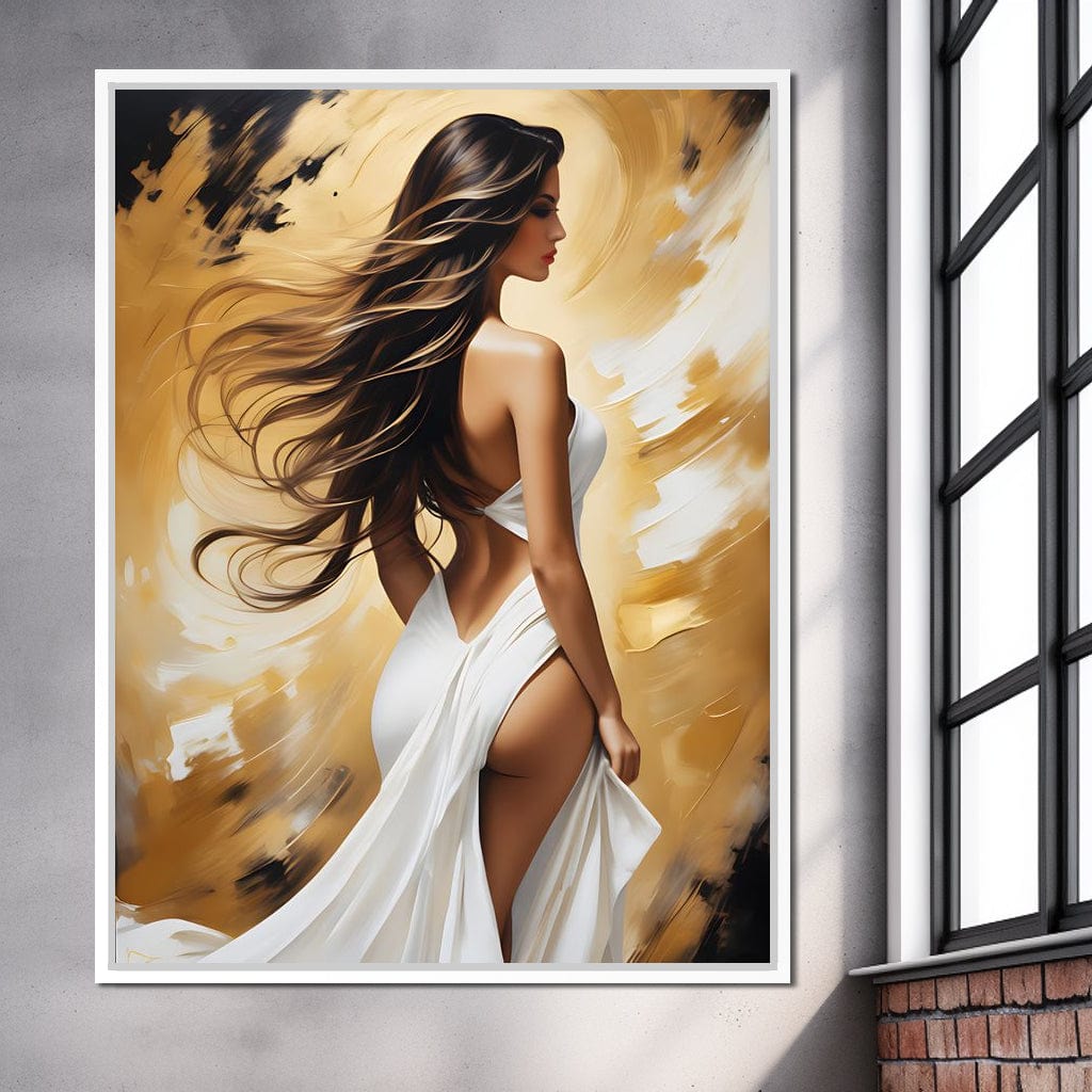 Female Portrait 202 Canvas Wall Art