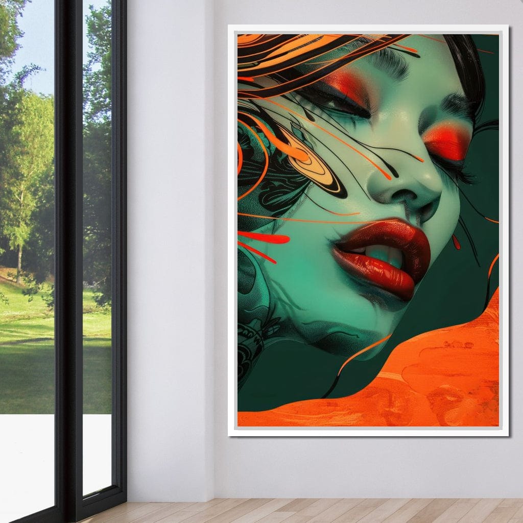 Celestial Muse Canvas Wall Art