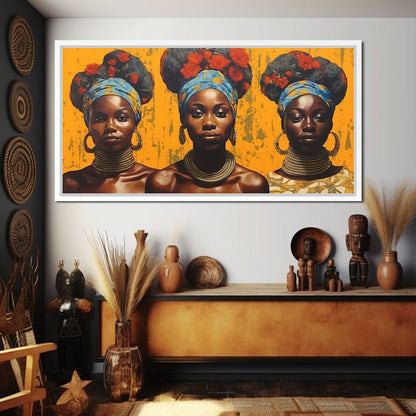 The Three Sisters Canvas Wall Art