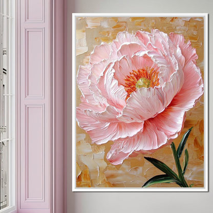 Petal Symphony of Radiance Canvas Wall Art