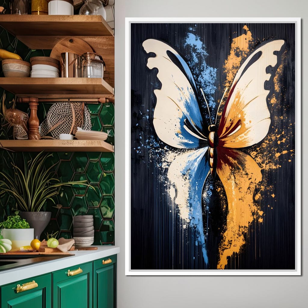 Butterfly Dance Canvas Wall Art