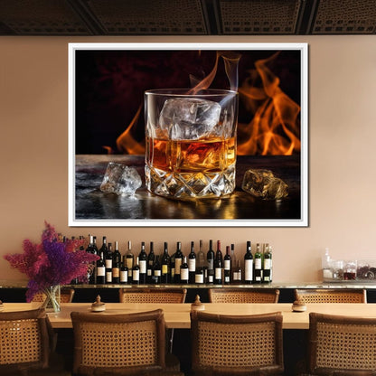 The Whiskey Enigma on Canvas Wall Art