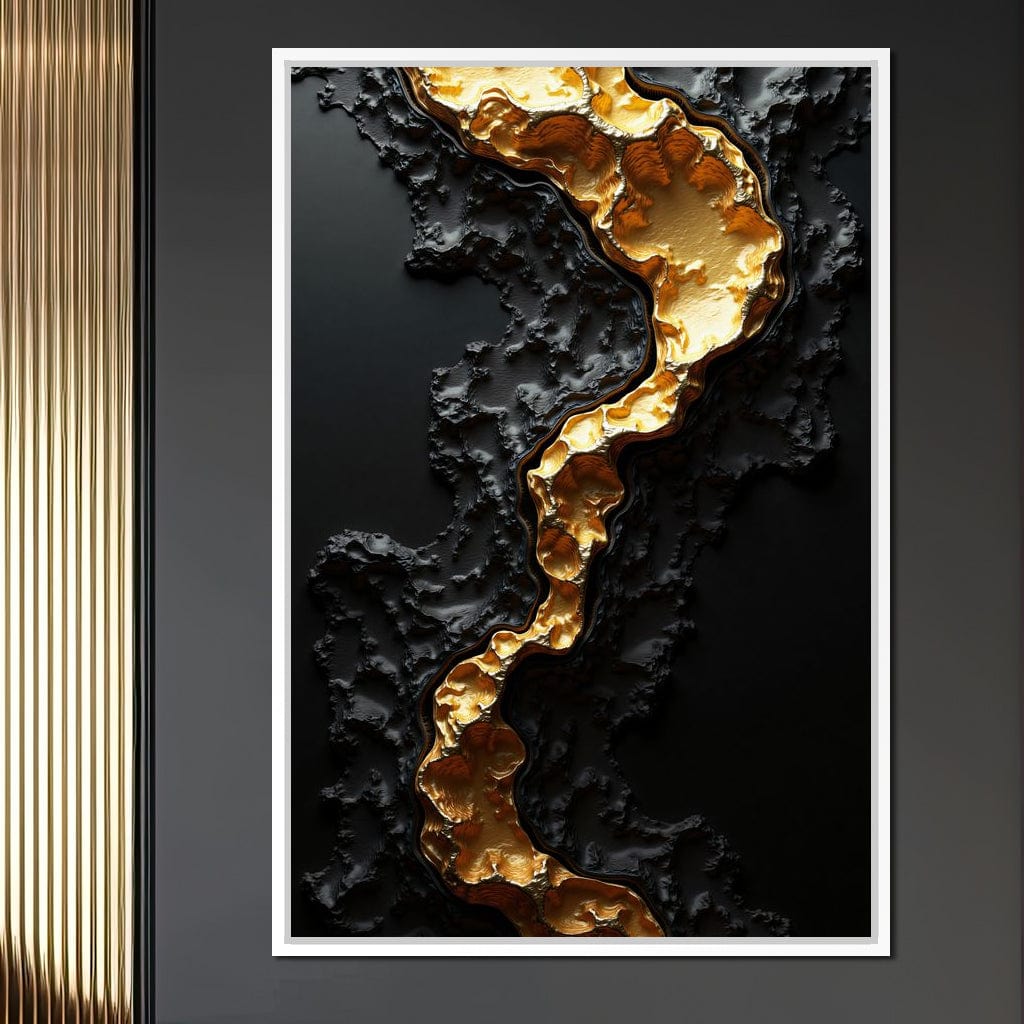 Veins of the Earth Canvas Wall Art