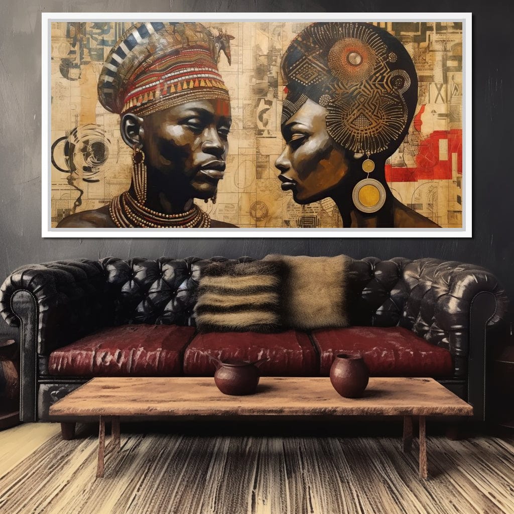 African Portrait Zithembe Canvas Wall Art