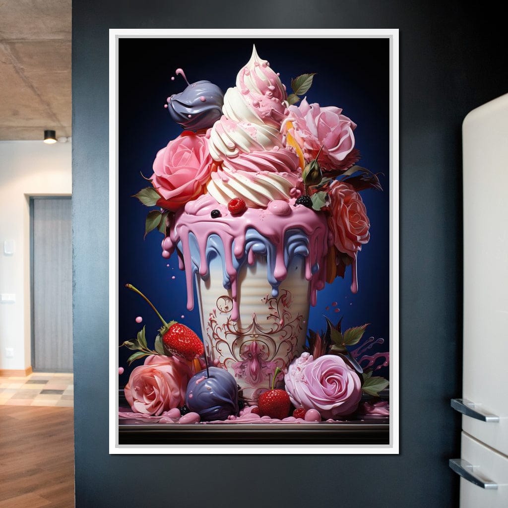 Candy Ice Cream Canvas Wall Art