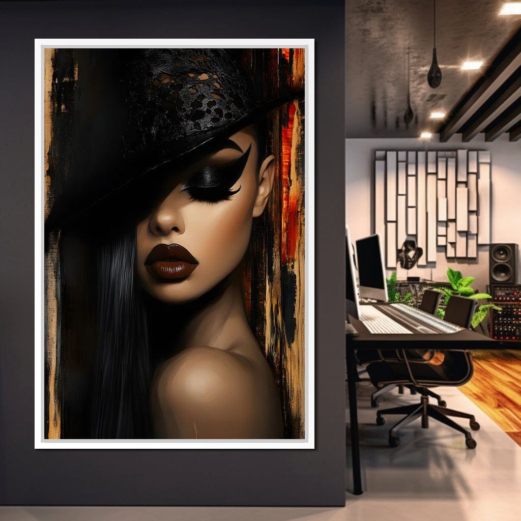 Mystery Elegance Enigma Canvas Wall Art