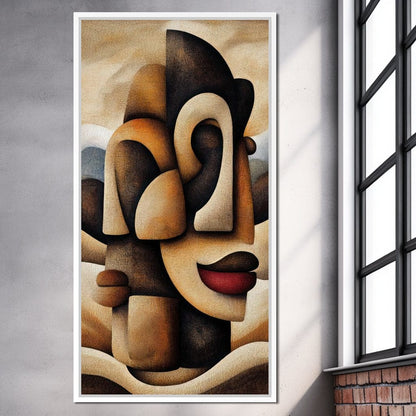 Faces of the Earth Canvas Wall Art