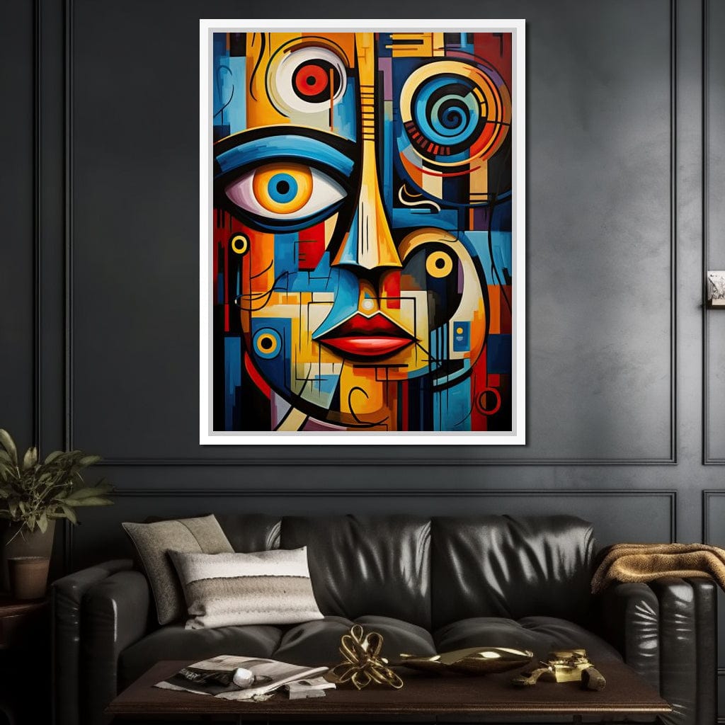 Cubist Reflections Canvas Wall Art