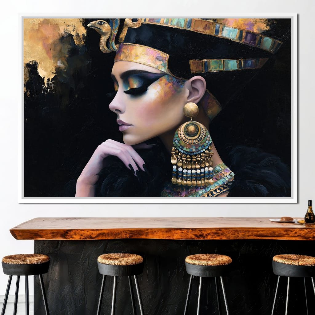 Ancient Egyptian Woman Canvas Wall Art