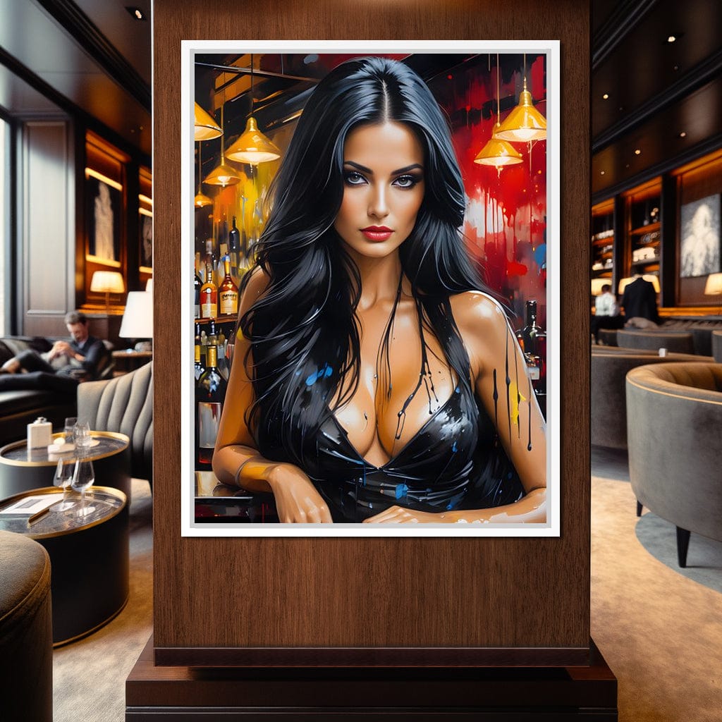Female Portrait 230 Canvas Wall Art
