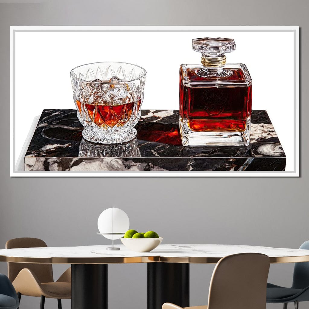 Refined Spirits Elegance Canvas Wall Art