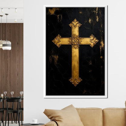 Gilded Faith Eternal Legacy Canvas Wall Art