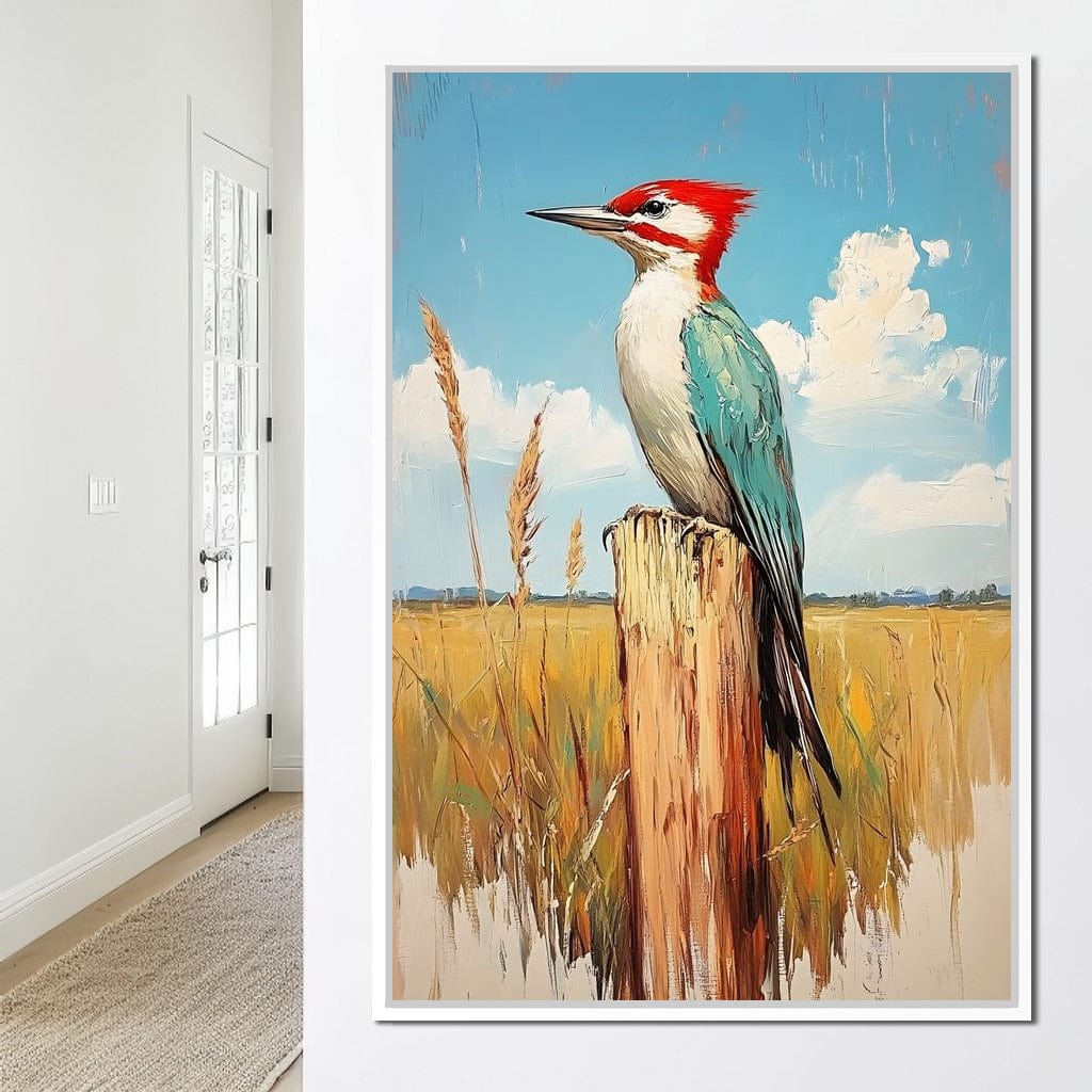 Vivid Meadow Sentinel Canvas Wall Art