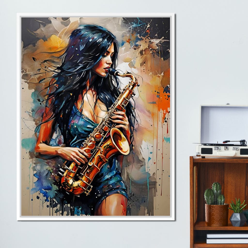 Female Portrait 078 Canvas Wall Art