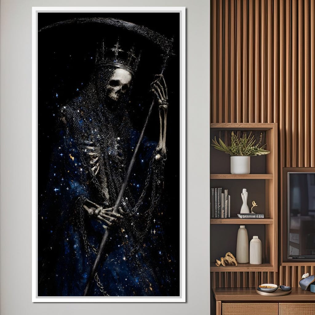 Celestial Reaper Star King Canvas Wall Art