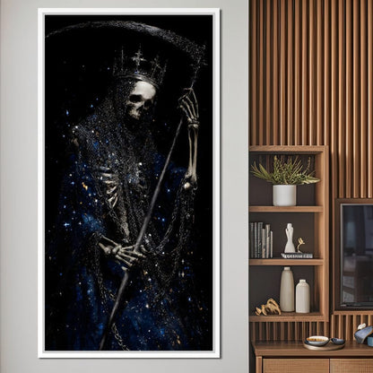 Celestial Reaper Star King Canvas Wall Art
