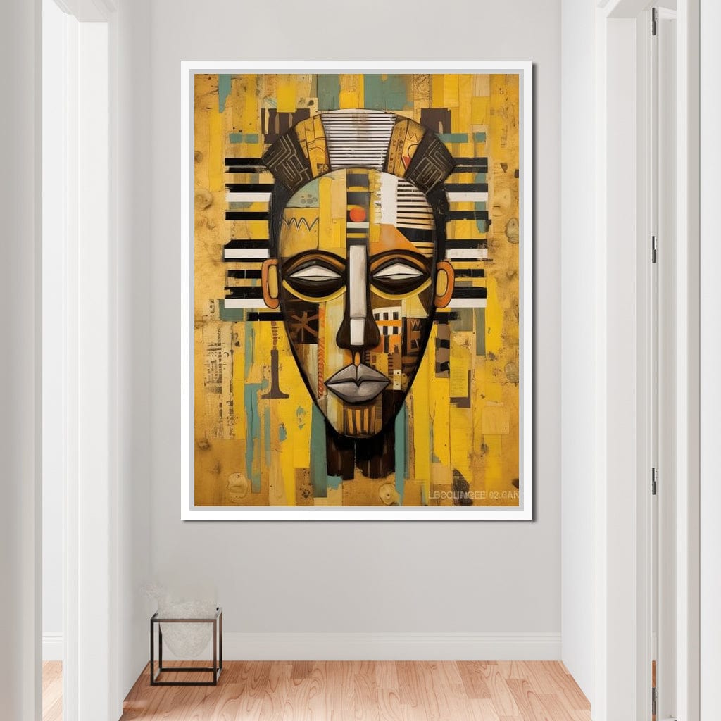 Tribal Mask 05 Canvas Wall Art