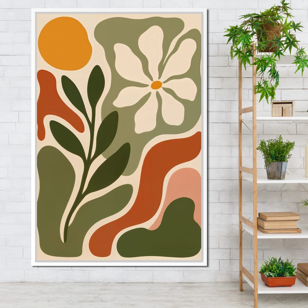 Daisy Maps For A Gentle Planet Canvas Wall Art