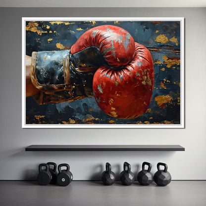 Boxing Glove Canvas Wall Art