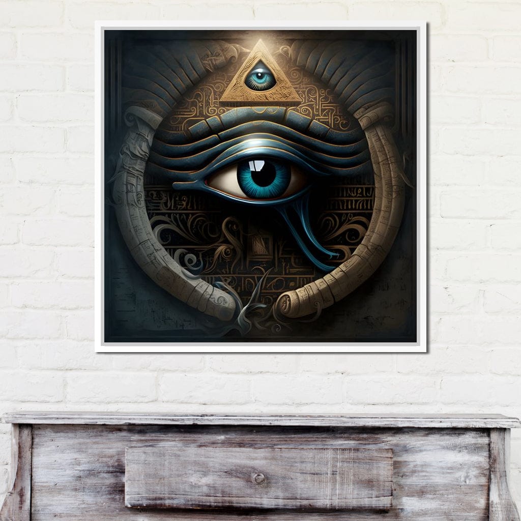 Eye Of Horus Canvas Wall Art