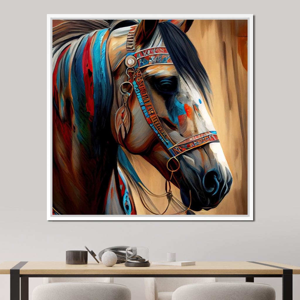 Cherokee Horse 1 Canvas Wall Art