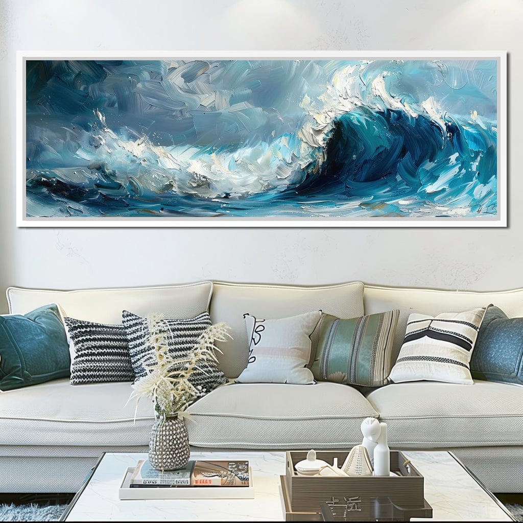 Oceanic Serenade Dance Canvas Wall Art