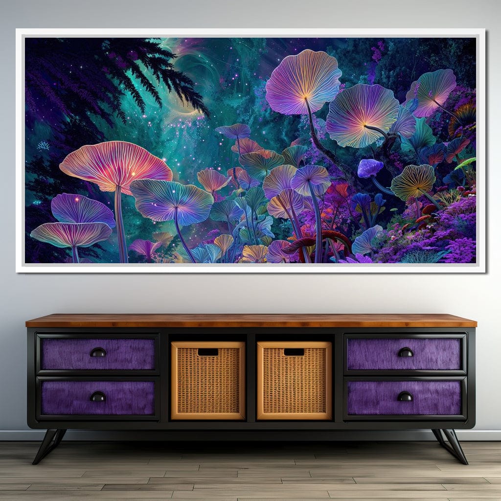 Galactic Faerie Garden Canvas Wall Art