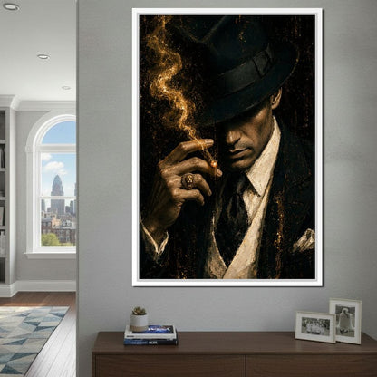 Legacy of the Gilded Shadow Canvas Wall Art