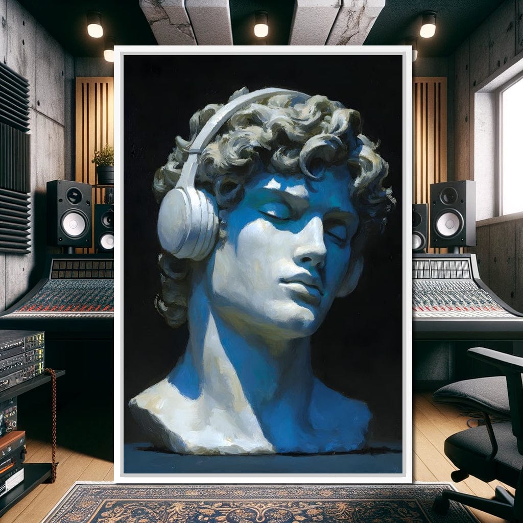 Classical Beats Repose Canvas Wall Art
