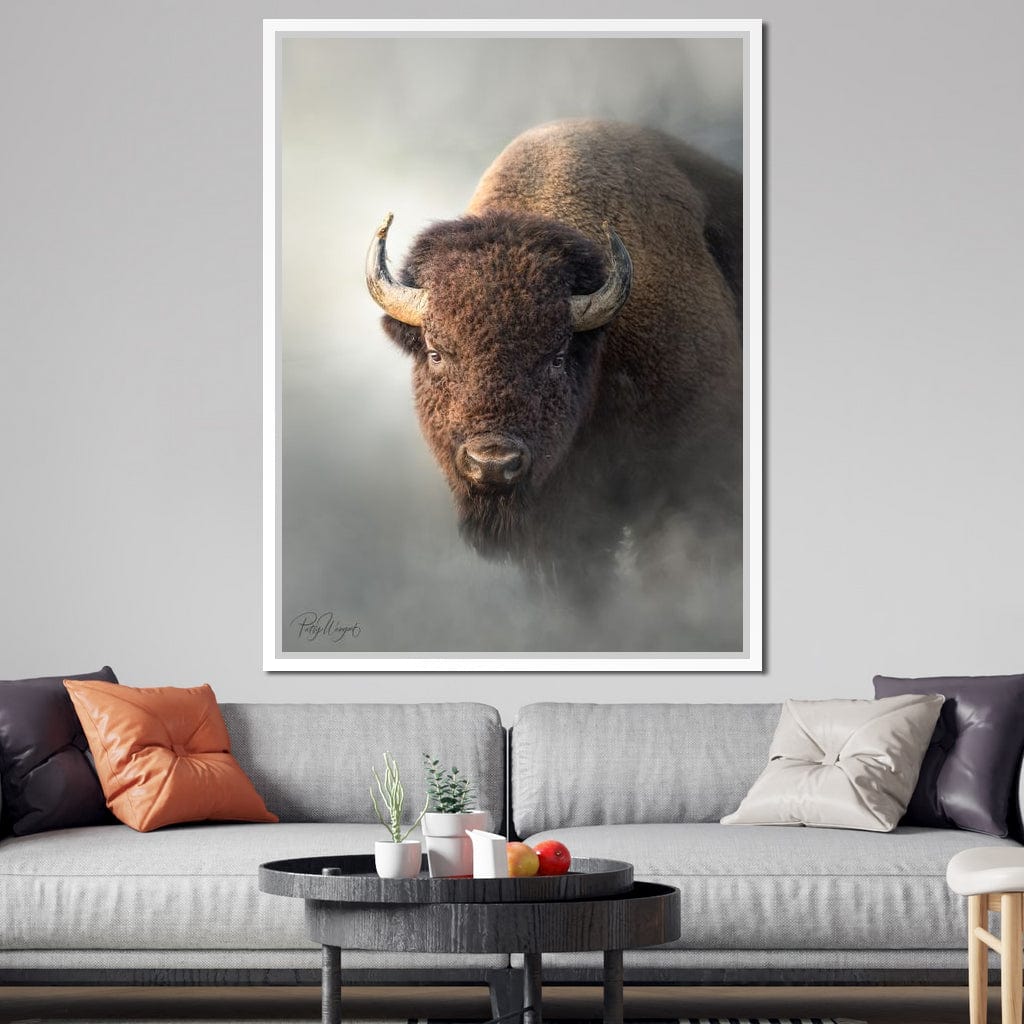 Bison 1 Canvas Wall Art