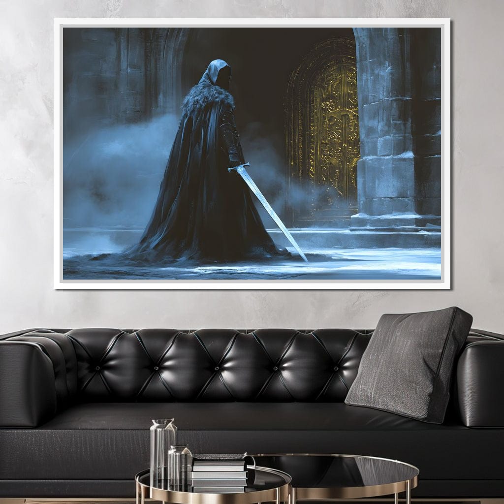 Guardian of the Gilded Realm Canvas Wall Art