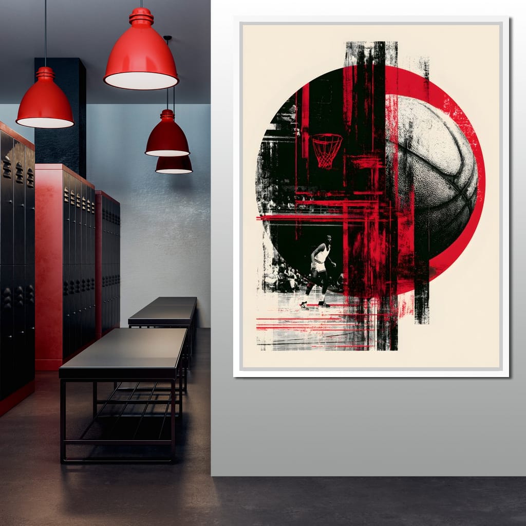 Gravity of the Final Buzzer Canvas Wall Art