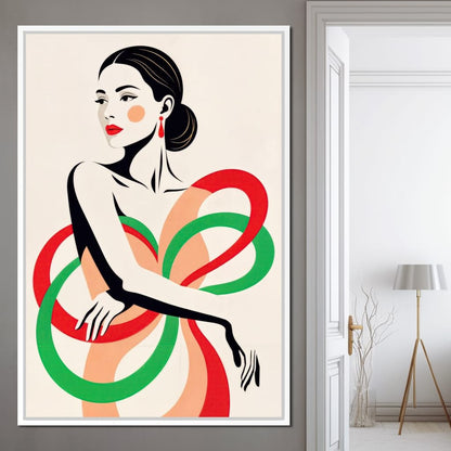 Deco Darling Canvas Wall Art