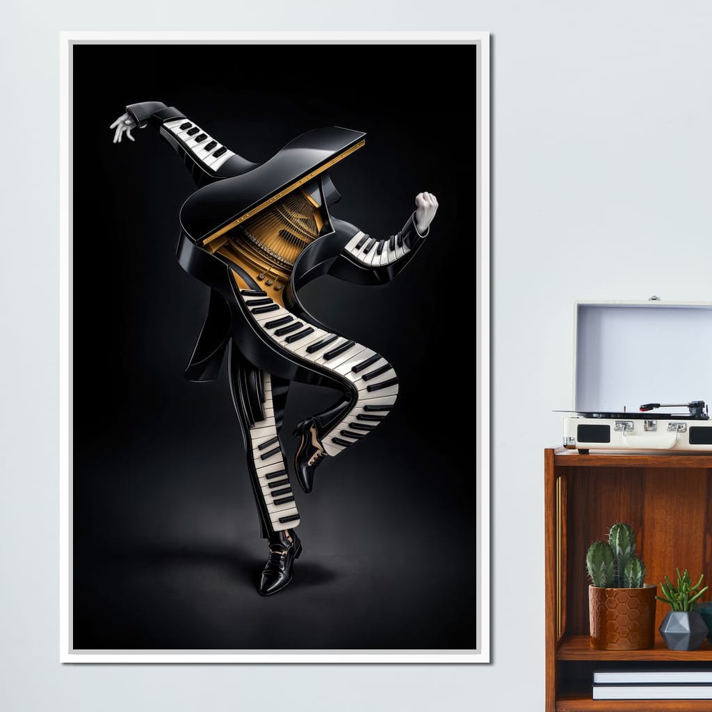The Composer’s Dream Canvas Wall Art