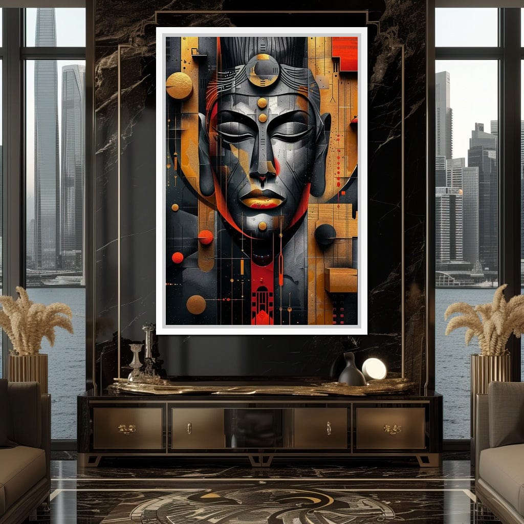 Solar Radiance Geometric Visions Canvas Wall Art