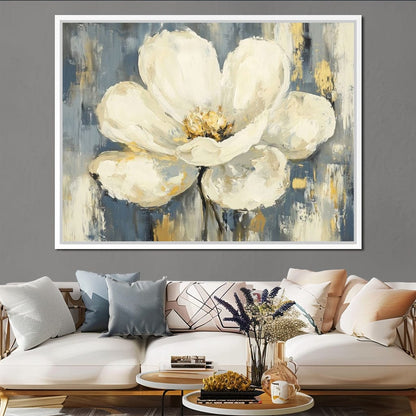 Petals of Tranquil Blossom Canvas Wall Art