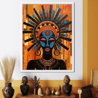 Tribal Mask 06 Canvas Wall Art