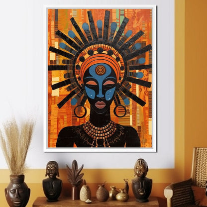 Tribal Mask 06 Canvas Wall Art