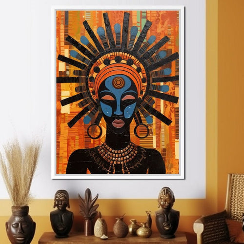 Tribal Mask 06 Canvas Wall Art