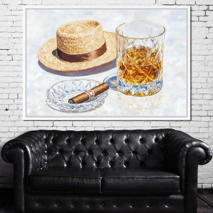 Sunlit Cuban Leisure Canvas Wall Art