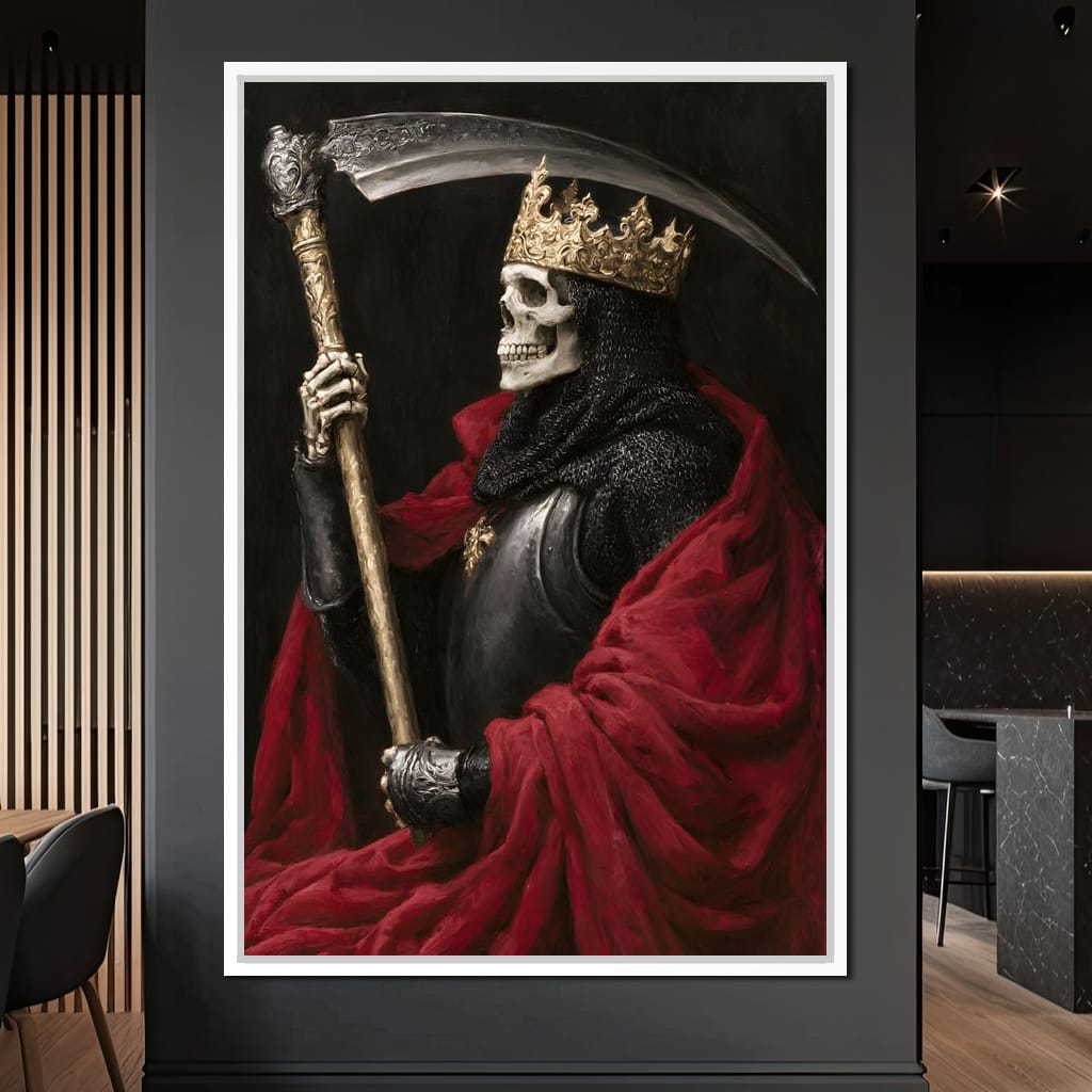 Sovereign Of The Final Harvest Canvas Wall Art