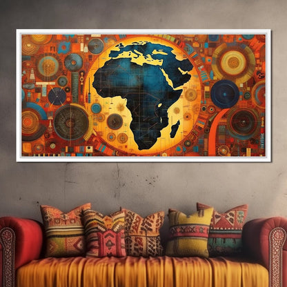 My World Africa Canvas Wall Art