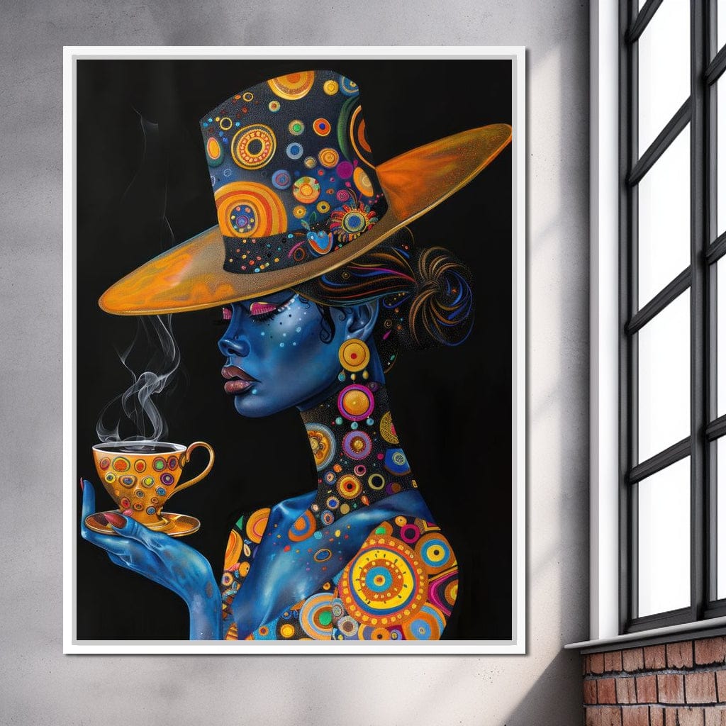 Astral Afternoon Tea Canvas Wall Art