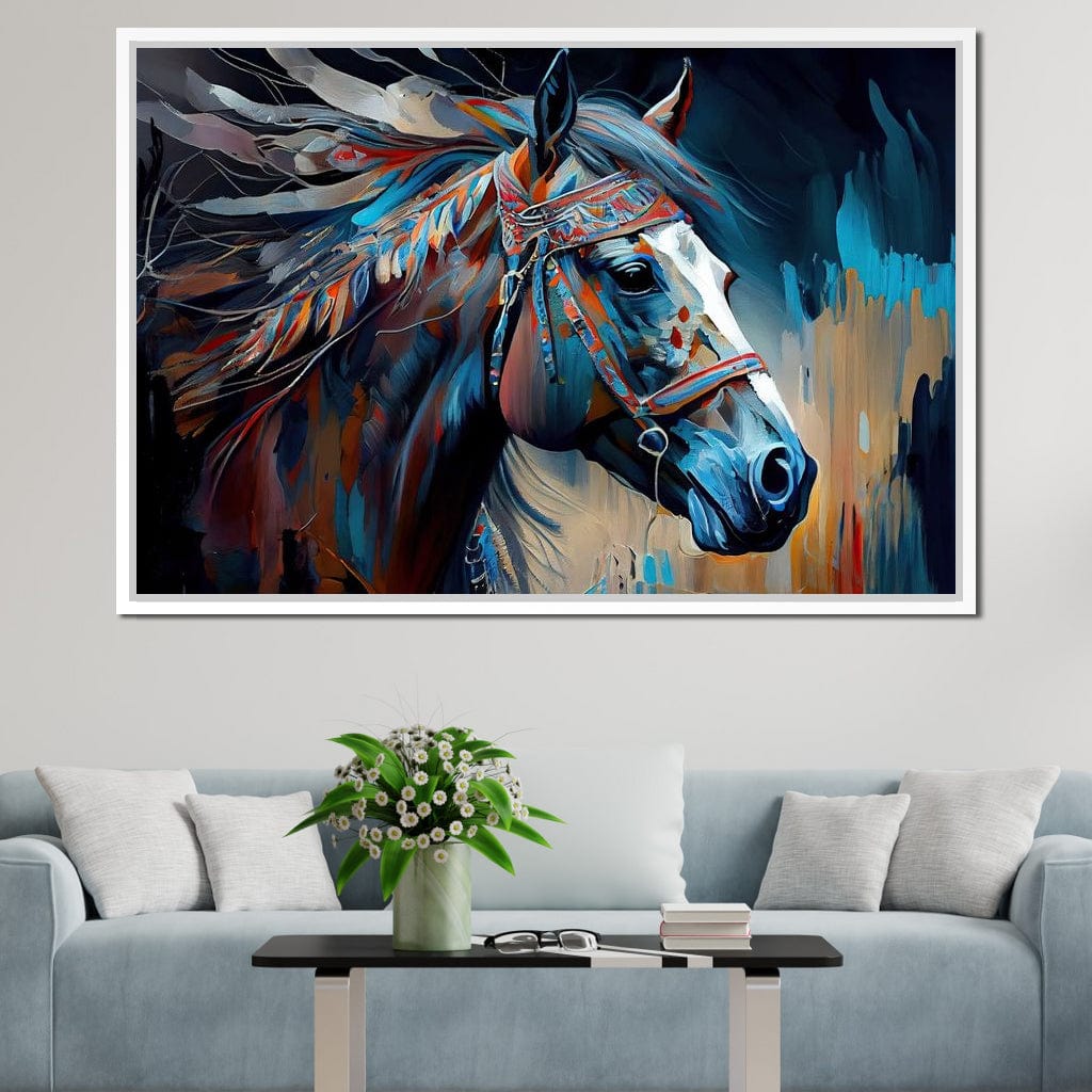 Cherokee Horse 3 Canvas Wall Art